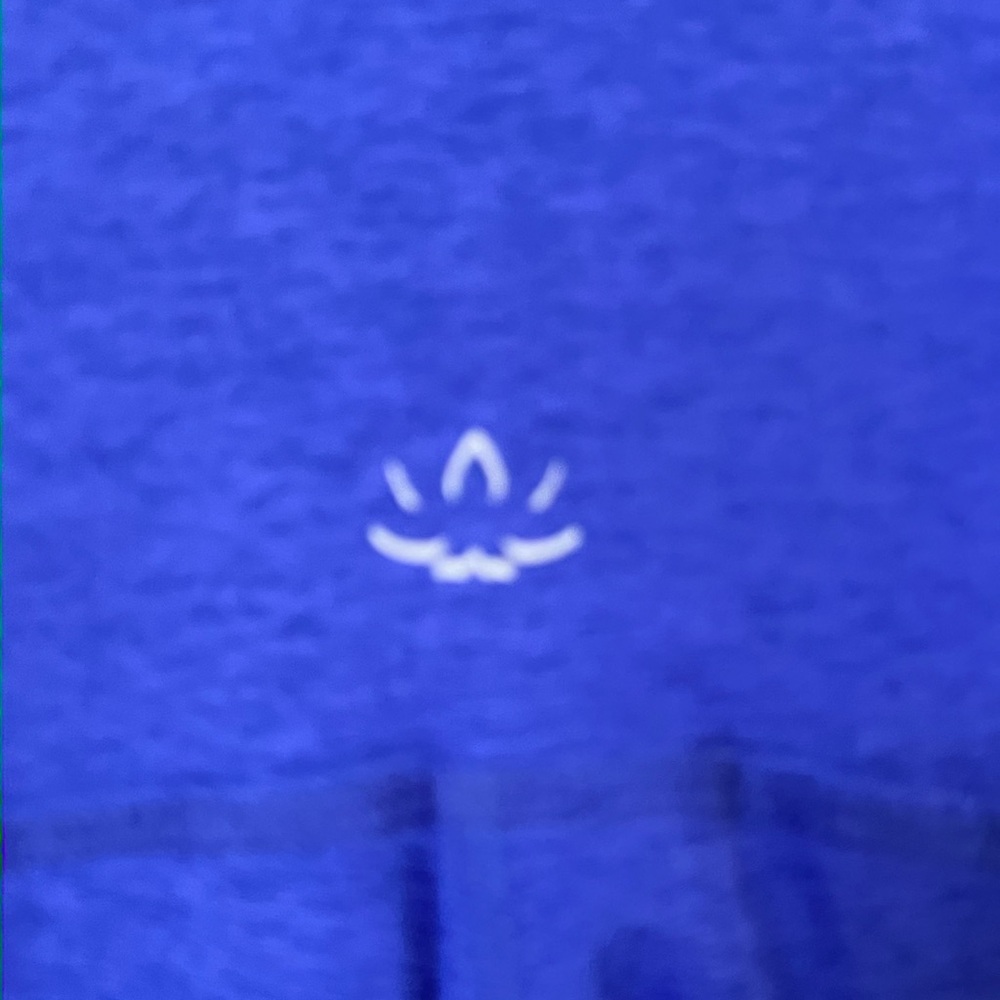 Beyond the Bump 7/8 blue space dye legging w/ pockets size S - Picture 4 of 5